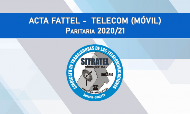 PARITARIA 20/21: Acta FATTEL- TELECOM (móvil)